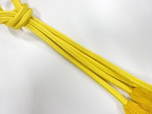 正絹　撚り房　手組帯締め
